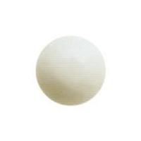 Hemline Round Faceted Buttons White