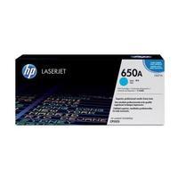 Hewlett Packard HP 650A Cyan Smart Print Cartridge Yield 15, 000 Pages