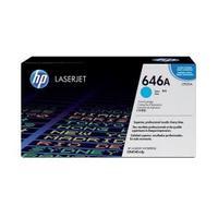 Hewlett Packard HP 646A Cyan Smart Print Cartridge Yield 12, 500 Pages
