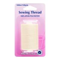Hemline Polyester General Sewing Thread Natural