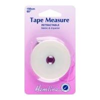 Hemline Sewing Tape Measure Retractable 1.5m