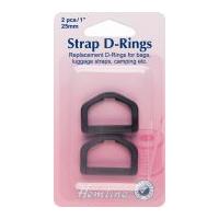 Hemline Bag Strap D Rings