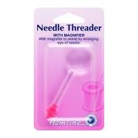 Hemline Needle Threader With Magnifier