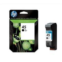 Hewlett Packard HP 45 Large Black InkJet Print Cartridge Yield 930