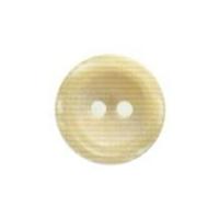 hemline round high rimmed buttons 15mm cream