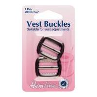 hemline vest waistcoat buckle fastener