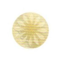 Hemline Round Shank Buttons with Petal Design 15mm Cream