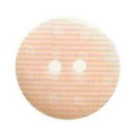 Hemline Round Polka Dot Pattern Buttons 22.5mm Pink
