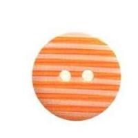 hemline round stripe pattern buttons 175mm orange