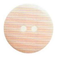 Hemline Round Stripe Pattern Buttons 22.5mm Pink