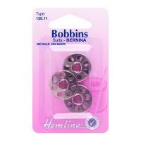 Hemline Metal Bobbins for Sewing Machines Bernina