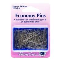 Hemline Standard Sewing Pins 26mm