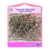 Hemline Quilters Curved Safety Pins Value Pack 38mm
