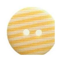 Hemline Round Stripe Pattern Buttons 22.5mm Cream