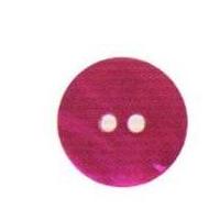 hemline round shell buttons 175mm fuchsia