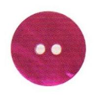 hemline round shell buttons 225mm fuchsia