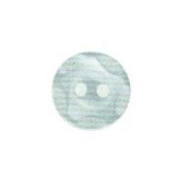 Hemline Round Buttons with Waved Edging 11.25mm Baby Blue