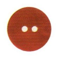 hemline round shell buttons 225mm red