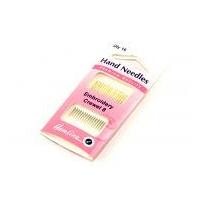 hemline premium gold eye embroidery crewel needles