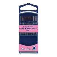 Hemline Premium Gold Eye Embroidery Crewel Needles