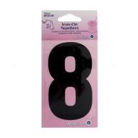 Hemline Iron On Number Motif Applique