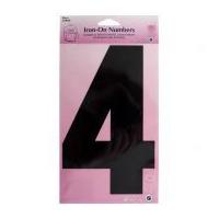 Hemline Iron On Number Motif App...