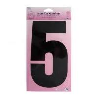 Hemline Iron On Number Motif App...