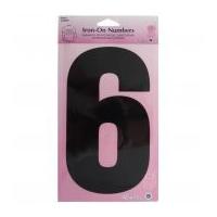 Hemline Iron On Number Motif App...