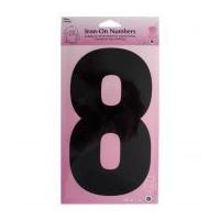 Hemline Iron On Number Motif App...