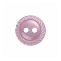 hemline round shirt buttons with spiral edging 1375mm lilac