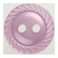 Hemline Round Shirt Buttons with Spiral Edging 16.25mm Lilac