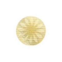 Hemline Round Shank Buttons with Petal Design 11.25mm Cream