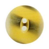 Hemline Round Marble Effect Buttons 22.5mm Yellow