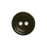 hemline round high rimmed buttons 15mm black