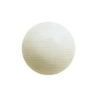 hemline round faceted buttons white