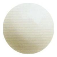 Hemline Round Faceted Buttons White