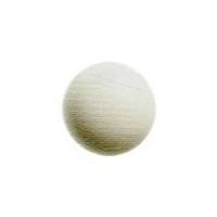 Hemline Round Shank Buttons 11.25mm White