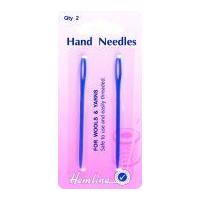 Hemline Plastic Yarn Needles for Sewing Wool