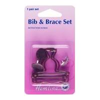 hemline bib brace fasteners bronze