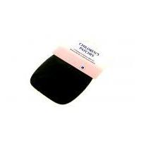 hemline sew on faux suede childrens repair patches black