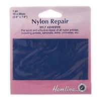 Hemline Self Adhesive Nylon Repair Mending Patch Royal Blue