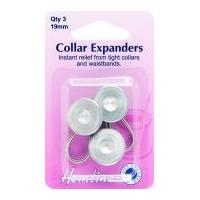 hemline extender buttons 19mm silver