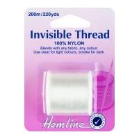 hemline invisible sewing thread clear