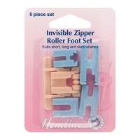 Hemline Invisible Zipper Foot Set for Sewing Machine