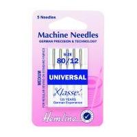 Hemline Universal Sewing Machine Needles