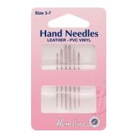 Hemline Gold Eye Leather Sewing Needles