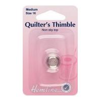 hemline premium quality quilters metal thimble