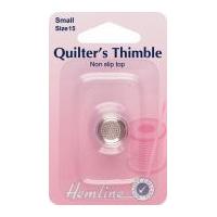 hemline premium quality quilters metal thimble