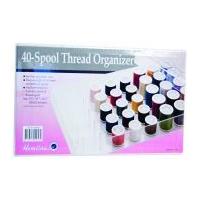 Hemline 40 Spool Sewing Thread Organiser Box