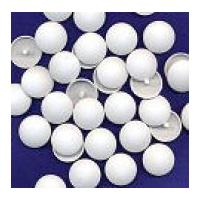 Hemline Nylon Self Cover Buttons 29mm White